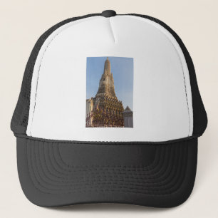 Wat Arun Tempel in Bangkok Thailand Truckerkappe