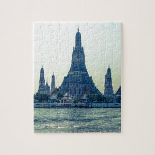 Wat Arun Tempel mit Fluss Thailand Bangkok