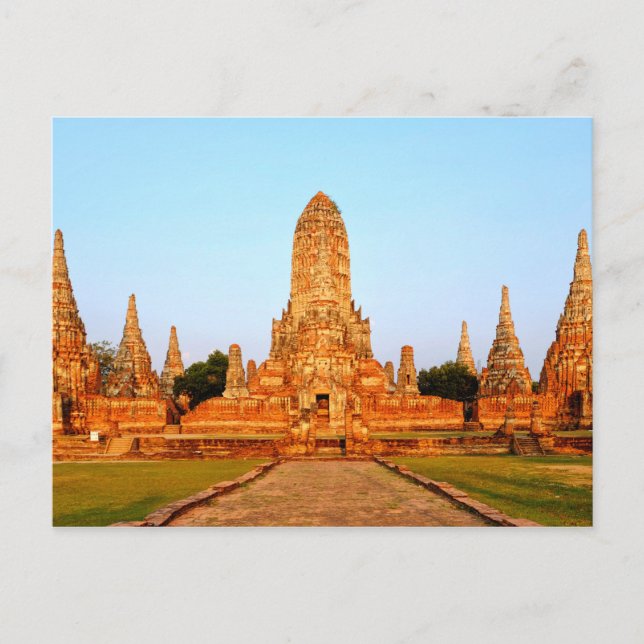Wat Chaiwatthanaram Postkarte (Vorderseite)