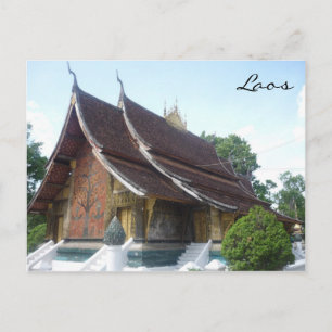 Wat luang laos postkarte