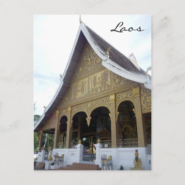 wat luang prabang postkarte (Vorderseite)