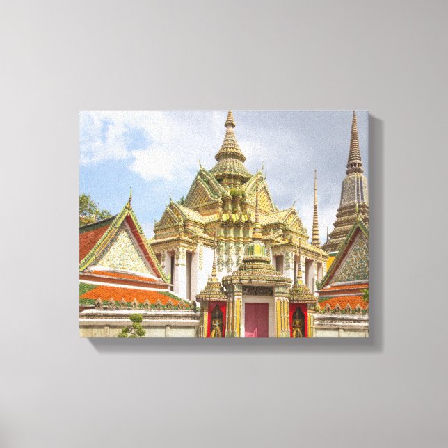 Wat Pho, Bangkok, Thailand Leinwanddruck (Vorderseite)