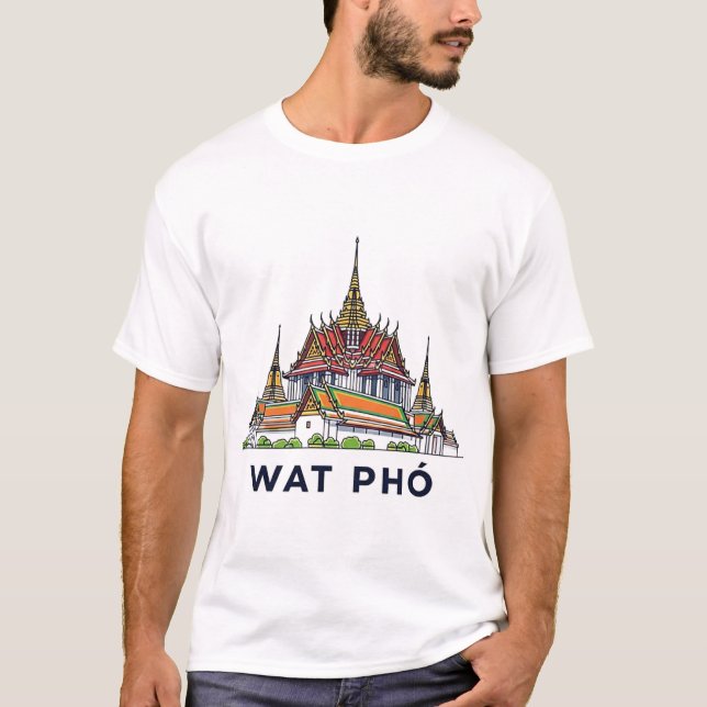 Wat Pho T-Shirt (Vorderseite)