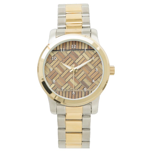 Watch - Brillenmuster Armbanduhr (Vorderseite)