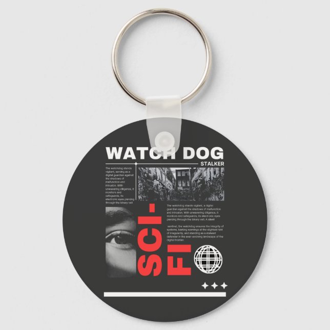 Watch Dogs Throw Pillow  Schlüsselanhänger (Vorderseite)