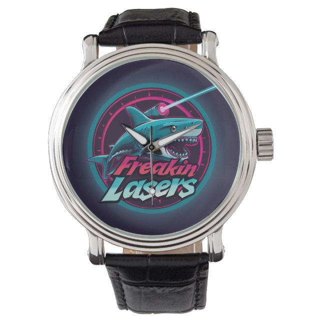 Watch Freakin Lasers Armbanduhr (Vorderseite)