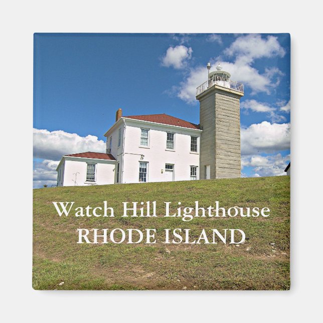 Watch Hill Lighthouse, Rhode Island Magnet (Vorne)
