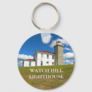 Watch Hill Lighthouse, Rhode Island Schlüsselanhän Schlüsselanhänger