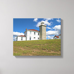 Watch Hill Lighthouse, Rhode Island Toile Envelopp