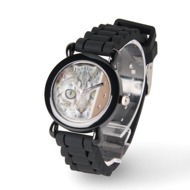 Watch - Kitten Watching Armbanduhr (Winkel)