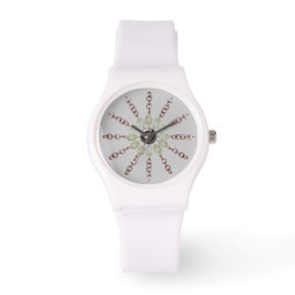 Watch - Kupferketten und Glasperlen Armbanduhr