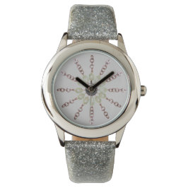 Watch - Kupferketten und Glasperlen Armbanduhr
