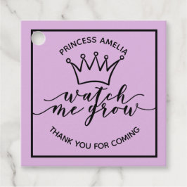 Watch Me Grow Lilac und Black Royal Gevor Geschenkanhänger