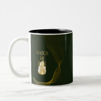 Watch Me Rise - Version mit voller Abdeckung Zweifarbige Tasse