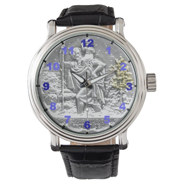 Watch St christopher Armbanduhr (Vorderseite)