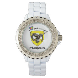 Watch with Swiss Design Schaffhausen Switzerland Armbanduhr