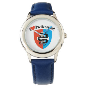 Watch with Swiss Design Ticino Switzerland Armbanduhr