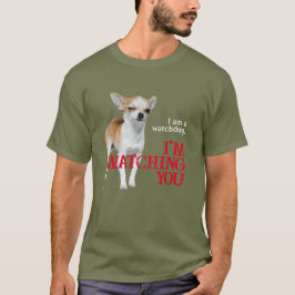 Watchdog Chihuahua - Anpassbar T-Shirt
