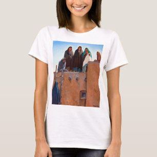 Watchers From Housetop by Maynard Dixon T-Shirt