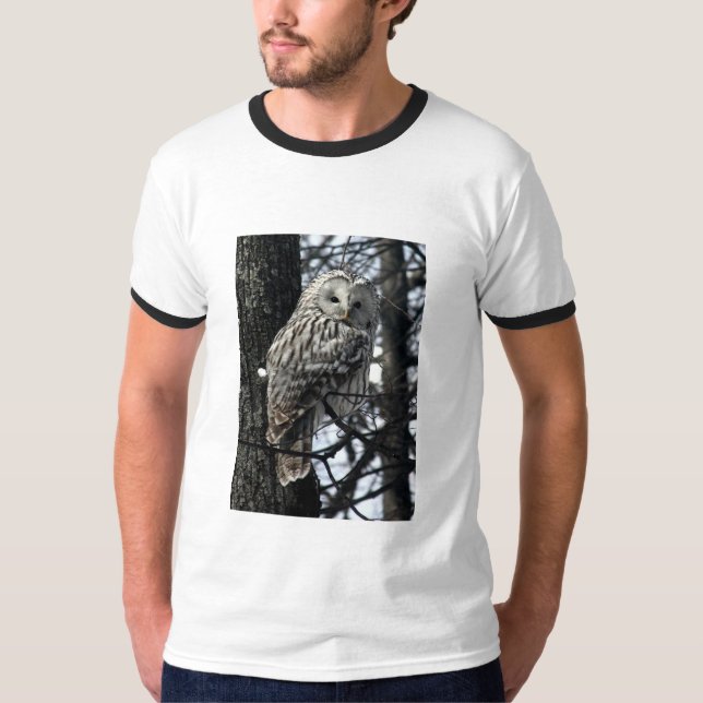 Watchful Owl T - Shirt (Vorderseite)