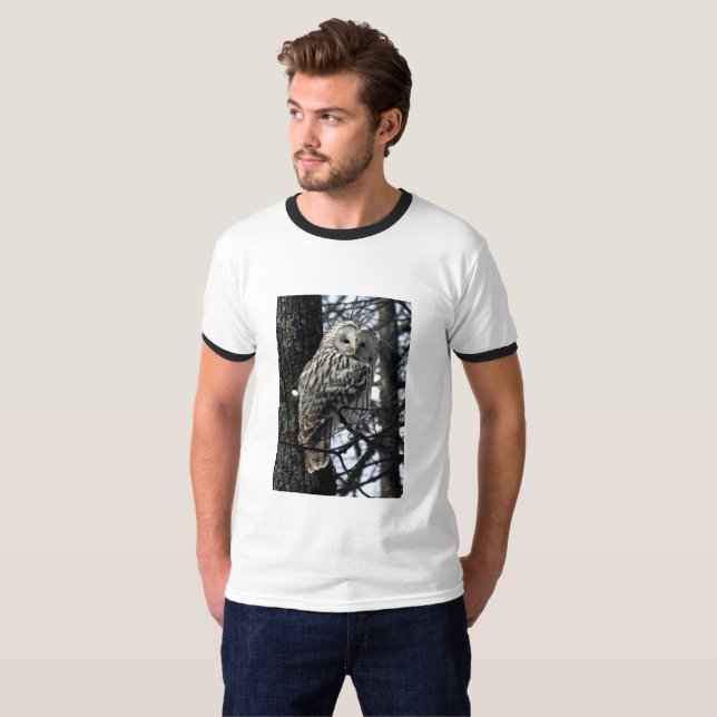 Watchful Owl T-Shirt (Vorne ganz)