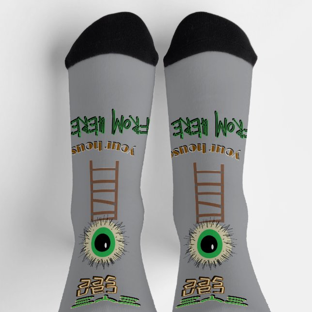 Watching Eye Crew Socken (Oben)