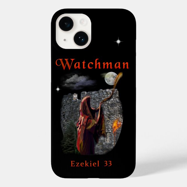 Watchman Case-Mate iPhone 14 Hülle (Rückseite)