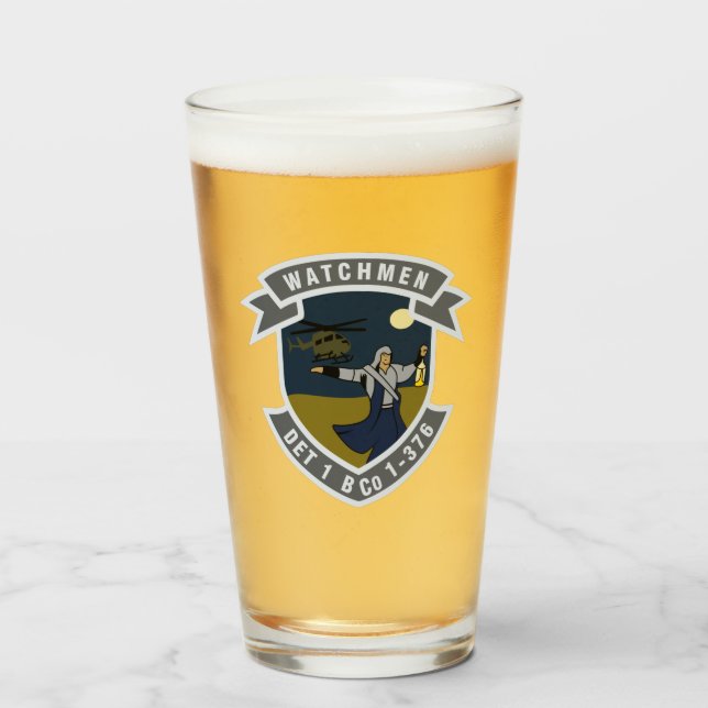 Watchmen OG Pint Glas (Vorne (Gefüllt))