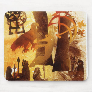 Watchstone und Symbole Mousepad