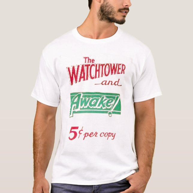 Watchtower und wacher T - Shirt (Vorderseite)