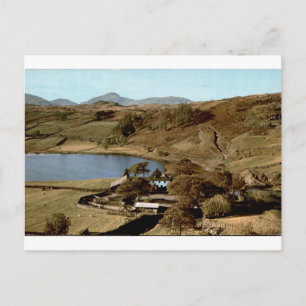 Watendlath Tarn Antike Seenlandschaft Lake Distric Postkarte