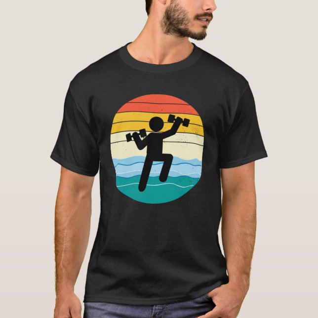 Water Aerobics Aquatic Fitness Aqua Exercise Worko T-Shirt (Vorderseite)