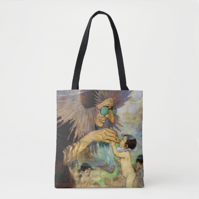 Water Baby and Fairy, Jessie Willcox Smith Tasche (Vorderseite)
