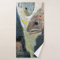 Water Baby and Fish, Jessie Willcox Smith