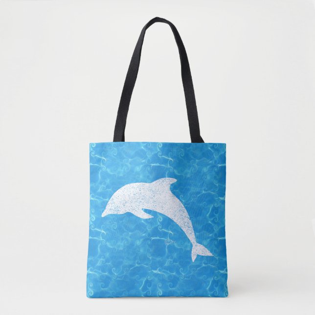 Water Baby Dolphin Tasche (Vorderseite)
