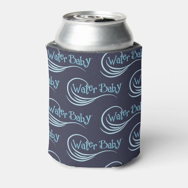 Water Baby kann Blau abkühlen Dosenkühler (Kanne Rückseite)
