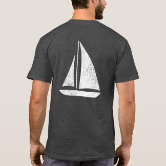 Water Baby Vintag Sailing Gefärbte Krawatte T-Shirt