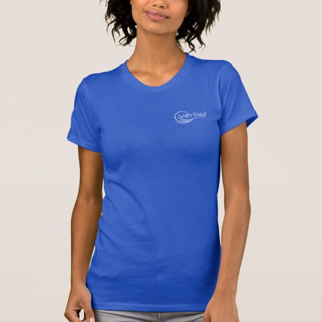 Water Baby Vintag Seepferd Shirt (Vorderseite)