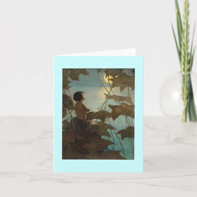 Water Babys Card Dankeskarte (Vorderseite)