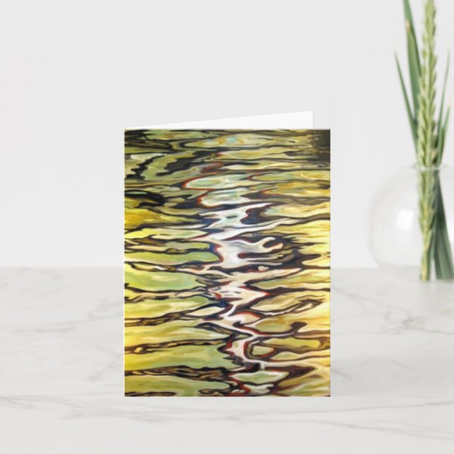 "Water Ballet" - Notecard Karte (Vorderseite)