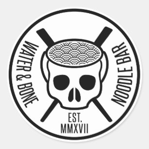 WATER&BONE Aufkleber