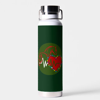 Water Bottle Christmas Logo Trinkflasche
