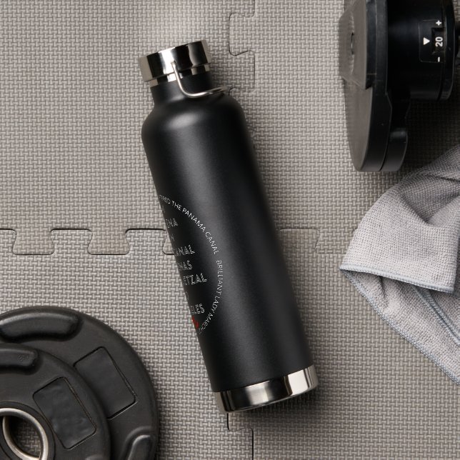 Water Bottle Dark Trinkflasche (Fitnessstudio)