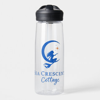 Water bottle Sea Crescent Cottage  Trinkflasche