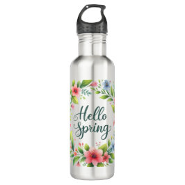 Water Bottle-Spring Floral Drinkware Edelstahlflasche