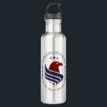 Water bottle, stainless steel, Constitution Party  Edelstahlflasche<br><div class="desc">Great way to share the Constitution Party message and open a door for conversation.</div>