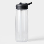 Water Bottle Trinkflasche<br><div class="desc">Create your own white personalizable, minimalist style which can be easily updated with your Photo and text. If you need any help personalizing this product, please contact me using the message button below and I will be happy to help.</div>