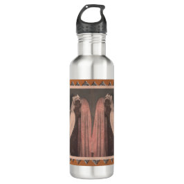 Water Bottle Vintag Deko Tänzer Edelstahlflasche