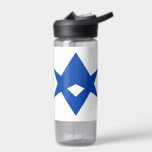 Water bottle with flag of Toyota City, Japan Trinkflasche<br><div class="desc">Stay hydrated with style using our water bottle featuring the vibrant flag of Toyota City, Japan! This water bottle combines practical functionality with cultural pride, proudly displaying the vivid and detailed flag of Toyota City. Crafted for everyday use, it keeps your drinks secure and easily accessible whether you’re at the...</div>