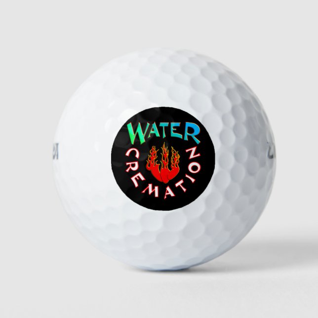 WATER CREMATION - AQUAMATION GOLFBALL (Vorderseite)